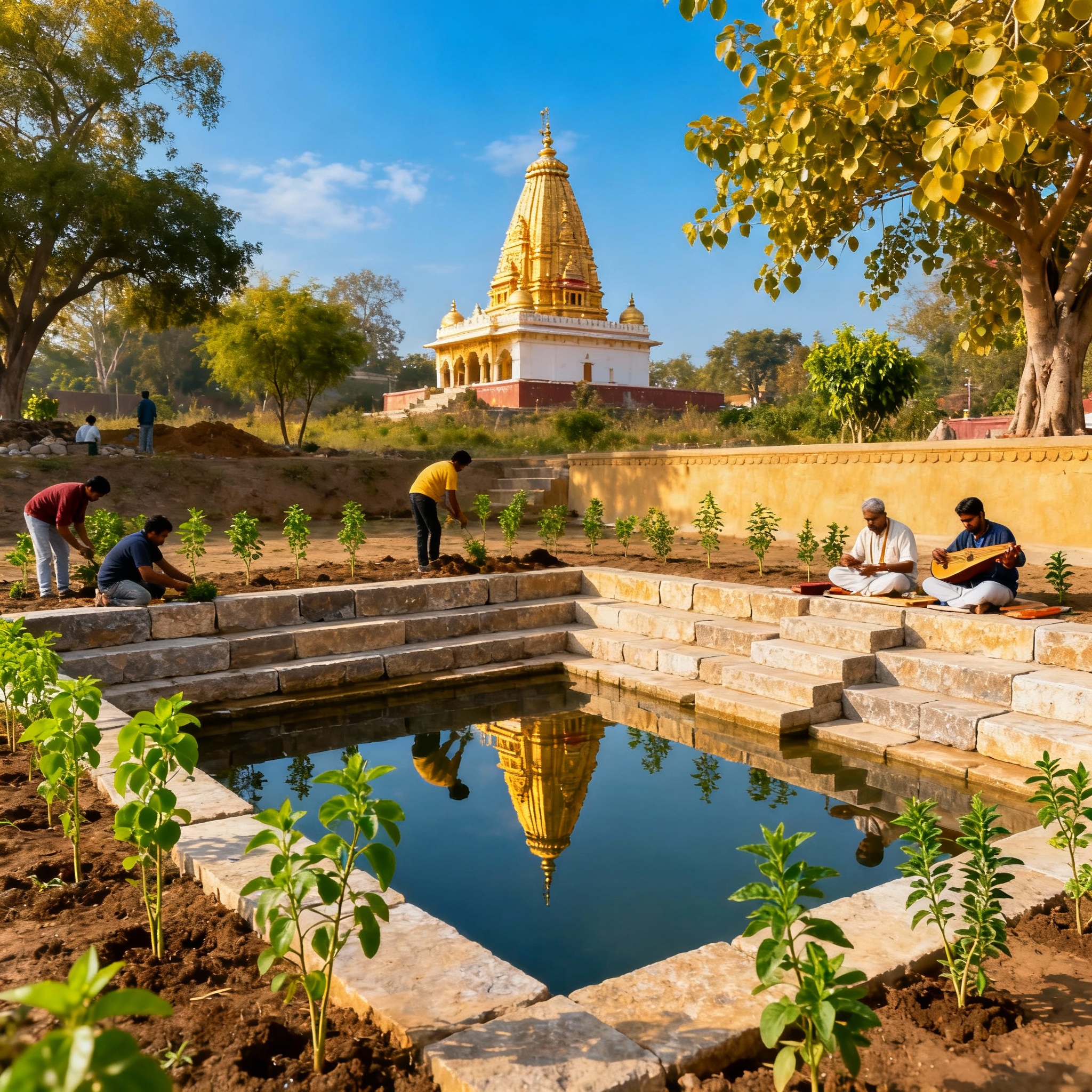 Reviving Kunds & Sacred Groves